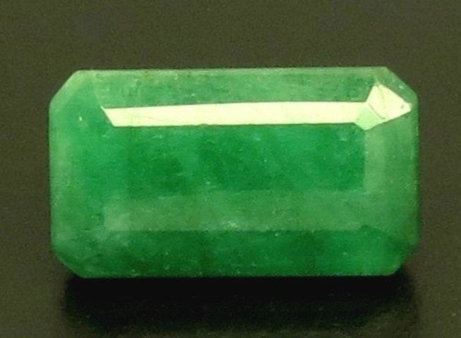 5.84/CT Natural Panna Stone with Govt. Lab Certificate-3441